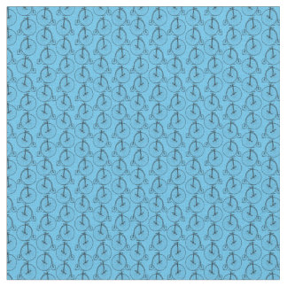 Tissu Vélo Vélocipe Vintage à grande roue COULEUR PERSON