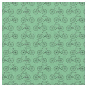 Tissu Vélos classiques illustrés CUSTOM BG COULEUR