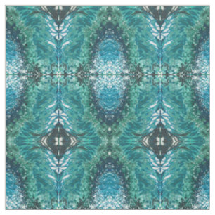Tissu 'Venice de plage de nuances bleu lumineux et