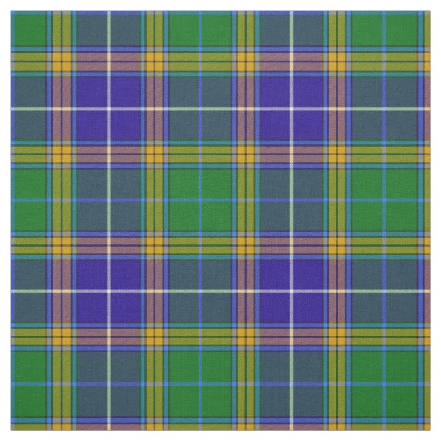 Tissu vert et mauve (Échantillon)