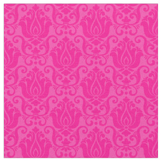 Tissu victorian damask antique pink wallpaper ornate