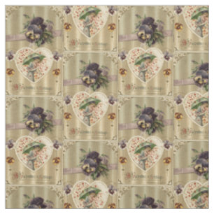 Tissu Victorian Lady Vintage Valentine Fabric