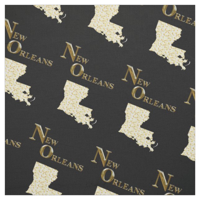 TISSU VILLE DE LA NOUVELLE-ORLÉANS (Échantillon)
