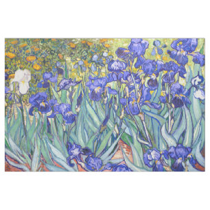 Tissu Vincent Van Gogh Irises Floral Vintage Fine Art