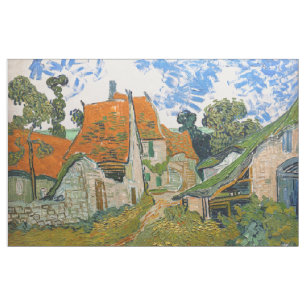 Tissu Vincent van Gogh - Rue à Auvers-sur-Oise