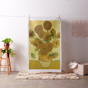 Tissu Vincent van Gogh - Vase avec quinze tournesols