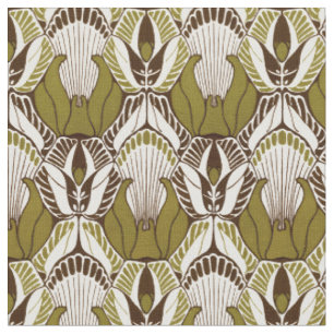 Tissu Vintage Art nouveau Sigalion Motif par K. Moser