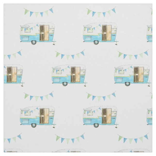 Tissu vintage de campeur (Échantillon)