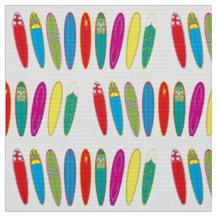 Tissu vintage de coutume de planches de surf