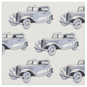 Tissu vintage de voiture