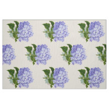 Tissu vintage d'hortensia