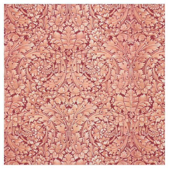 Tissu Vintage époque victorienne Acanthus Motif (Fermer)