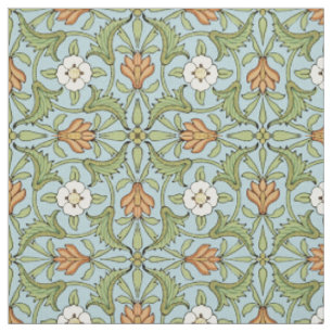 Tissu Vintage époque victorienne Modèle Floral français