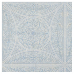 Tissu Vintage Motif de filigree de l'ère victorienne