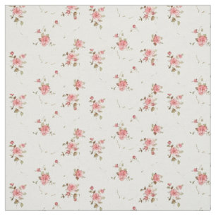 Tissu Vintage pâlissez - le rose de rose