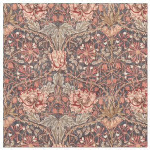 Tissu Vintage William Morris Honeysuckle modèle floral
