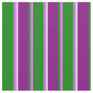 Tissu Violet, orchidée, vert, violet et Motif blanc