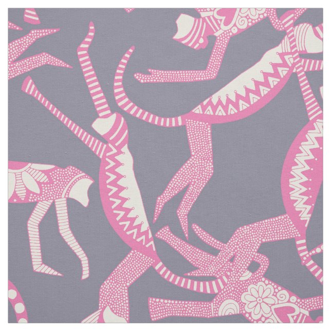 Tissu violet singe (Échantillon)