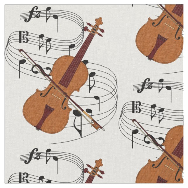 Tissu Violon (Fermer)