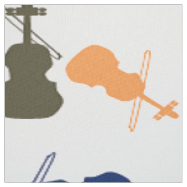 Tissu Violoncelles (Échantillon)