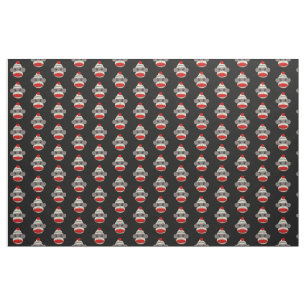Tissu Visage de singe de chaussette