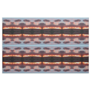 Tissu Vision au coucher du soleil