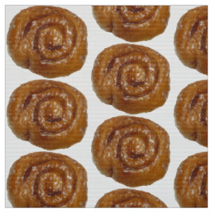 Tissu vitré de petit pain de cannelle