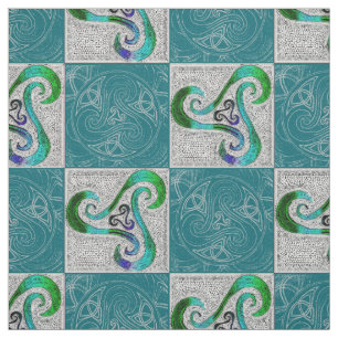Tissu Voie celtique Triskele