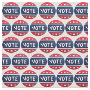 Tissu VOTE I Voted Sticker 2020 Election Day USA Voting