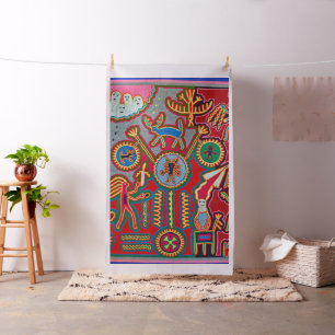 Tissu Voyage tribal maya mexicain de Boho d'art d'Oaxaca