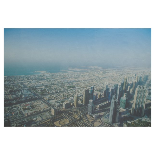 Tissu Vue de Burj Khalifa, Dubaï (Yard)
