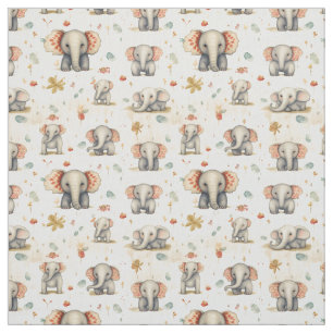Tissu Whimsy's Big Day Out : Whimsy Elephant