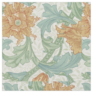 Tissu William Morris modèle floral à tige unique