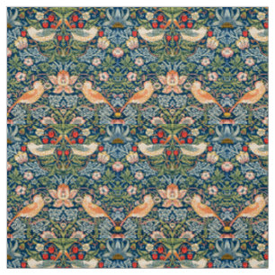 Tissu William Morris Strawberry Thief Motif floral
