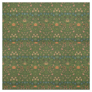 Tissu William Morris Violet et Columbine Art Rug