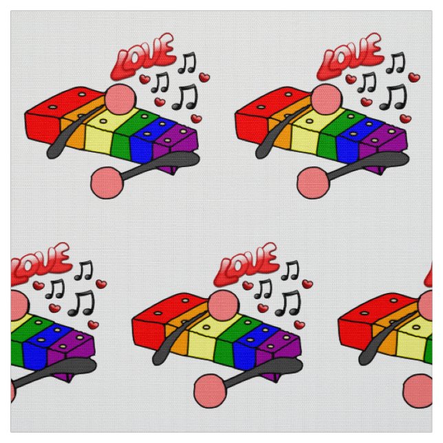 Tissu Xylophone de LGBT (Échantillon)