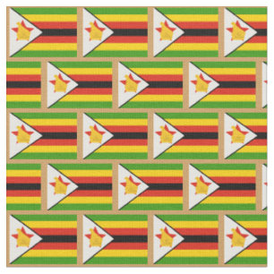 Tissu Zimbabwe Flag & Zimbabwe fashion Fabric/sports