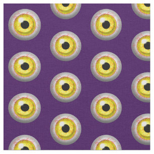 Tissu Zombie Bloodshot Bloodshot yeux amusant Motif