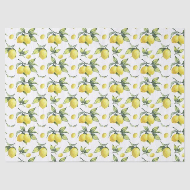 Tissue and Decoupage Paper - Lemon's (Front)