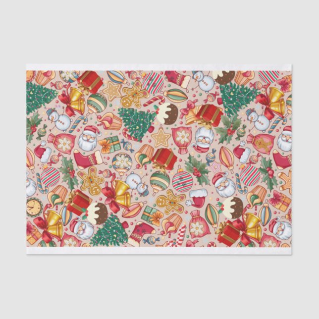 Tissue - Christmas Design  Paper (Front)