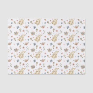 Tissue Paper (25 cm x 38 cm) - Rabbit Pattern
