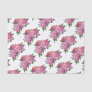 Tissue Paper(2) Set Peonies Blooming Paper