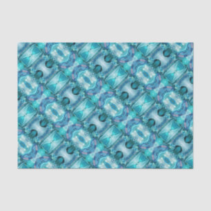 Tissue Paper - Aquamarine Crystals