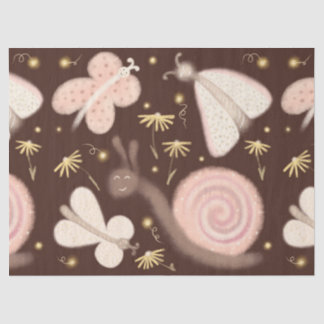 Tissue paper butterfly whispers