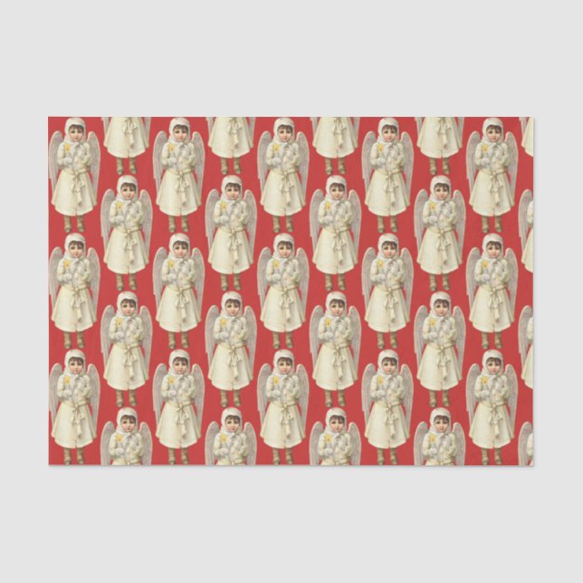 Tissue Paper christmas angels (Front)