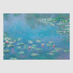 TISSUE PAPER : CLAUDE MONET : WATERLILIES