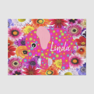 Tissue Paper Colourful Elephant