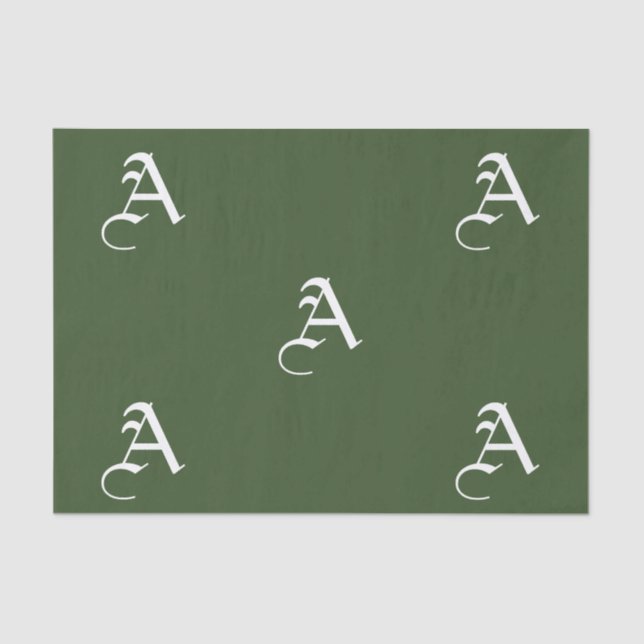 Tissue Paper CUSTOM INITIAL (Front)