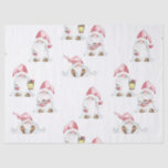 Tissue Paper Decoupage - Christmas Gnomes<br><div class="desc">Modern tissues paper for Christmas.</div>