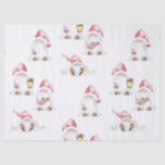 Tissue Paper Decoupage - Christmas Gnomes<br><div class="desc">Modern tissues paper for Christmas.</div>